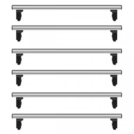 Popular Bare transversale Dodge Sprinter, model 2007-2010, L1,L2,L3,L4 - H1,H2,H3, aluminiu, Menabo Professional