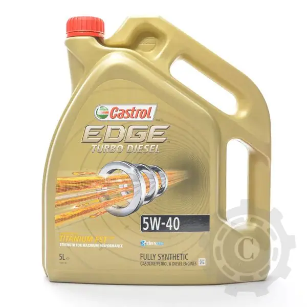 Reducere de preț ULEI CASTROL EDGE TURBO DIESEL TITANIUM FST 5W40 5L