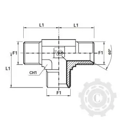 Ofertă specială RACORD T FILET EXT.G1/2