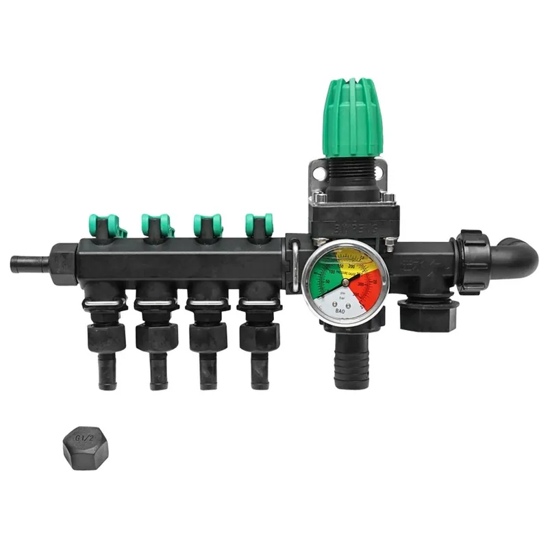 DISTRIBUITOR CU 4 CAI& MANOMETRU CU GLICERINA Ofertă