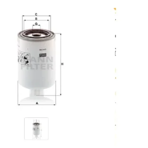 Retur ușor FILTRU COMBUSTIBIL WK9165X