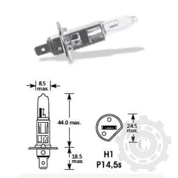 BEC 24V 70W H1 SELUM Preț redus