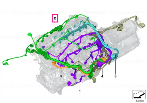 Livrare expres Snur electrical motor, sistem senzori - BMW