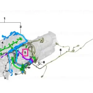 Wiring harness, engine, glow module - BMW Cumpără online