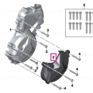 Bestseller Tampon cădere capac electromotor - BMW Motorrad