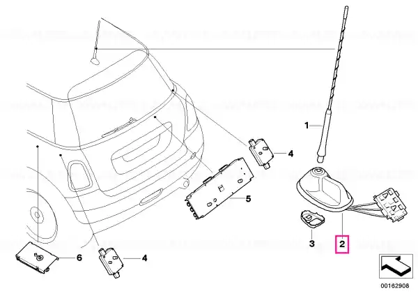Cumpără acum Roof antenna - BMW - Mini