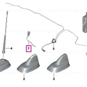 Antenna cable adapter - BMW - Mini Reducere extra