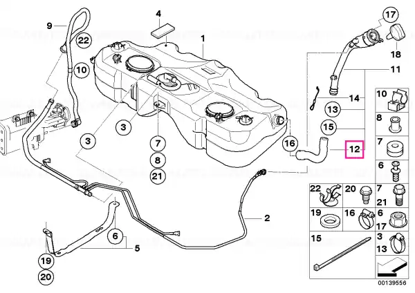 Cel mai vândut Filler pipe - BMW - Mini