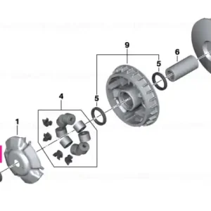 Spacer sleeve 24,9X42X3,8MM - BMW Motorrad Ofertă de sezon