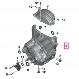 Cumpără online 6-speed trans, silver, 1st gear short - BMW Motorrad