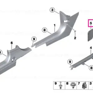 Capac panou lateral dreapta CARBON BLACK - BMW - Mini Vezi acum