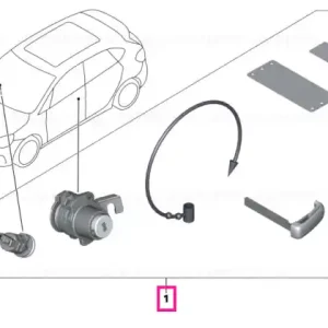 Unified locking, mechanical LL - BMW Reducere extra