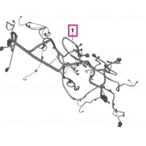 Wiring harness, instr. panel, duplicate - BMW Mai ieftin