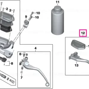 Set clutch levers STORM - BMW Motorrad Ieftin