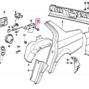 Bestseller Șurub hexagonal cu șaibă L=12MM - BMW