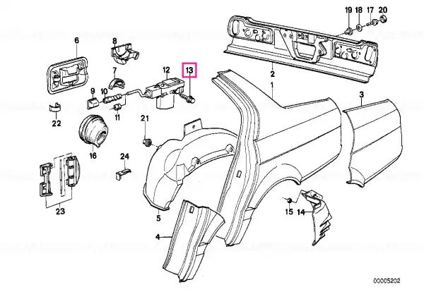 Bestseller Șurub hexagonal cu șaibă L=12MM - BMW