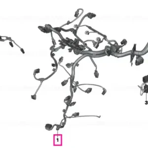 Wiring harness, engine, injector module - BMW Expediere rapidă
