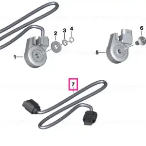 Adapter lead L=530MM - BMW Motorrad Mai ieftin