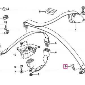 Ultima șansă Șurub hex 7/16X22 - BMW