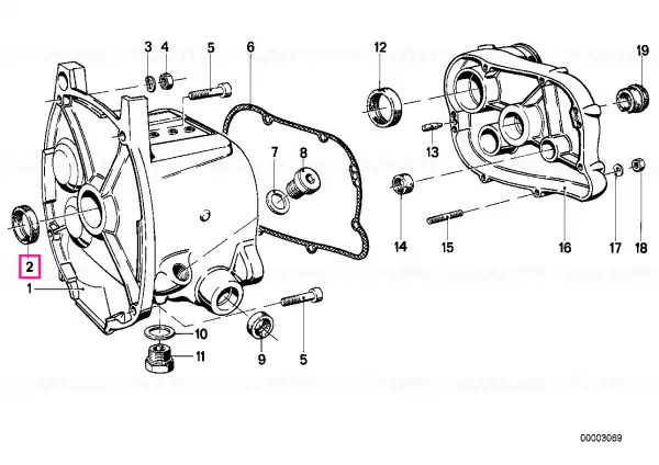 Garnitură arbore - BMW Motorrad Livrare rapidă