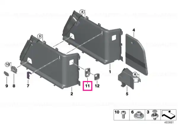 Capac soclu CANBER 12V - BMW Expediere rapidă