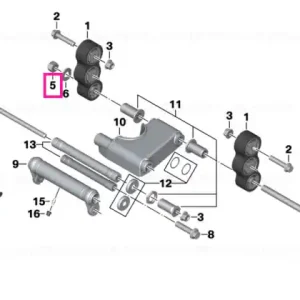 Bestseller Piuliță hexagonală M16X1,5-10-ZNS3 - BMW Motorrad