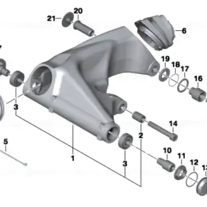 Bestseller Șurub M6X15-8.8.MKL - BMW Motorrad