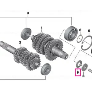 Diaphragm spring 28X14.2X1.5 - BMW Motorrad Ofertă de sezon