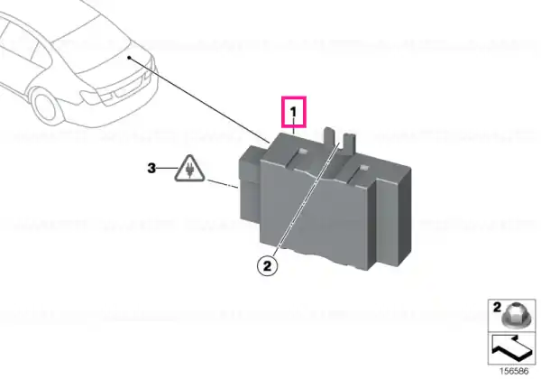 Control unit for fuel pump - BMW Nu rata