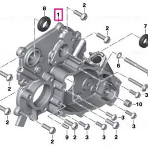 Capac carcasă schimbare viteze - BMW Motorrad Comandă acum