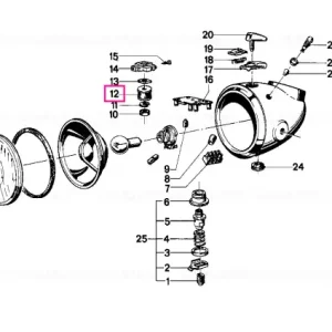 Cumpărături sigure Rubber mounting - BMW Motorrad