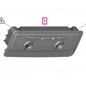 Bestseller Unitate comutator acoperis SCHWARZ - BMW