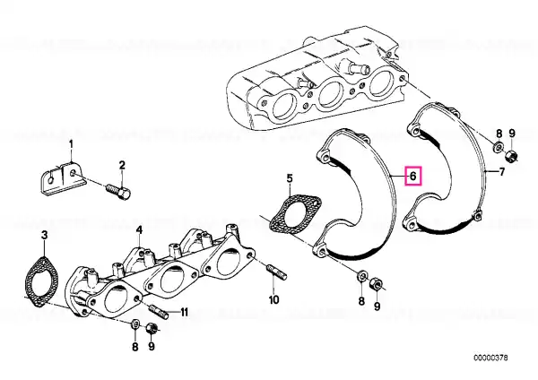 Suction pipe - BMW Doar azi