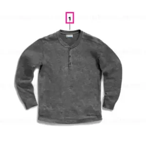 Disponibil imediat Long sleeve shirt "Henley" men's XXL - BMW Motorrad