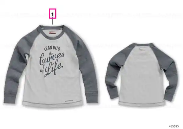 Livrare gratuită Long sleeve shirt "Curve" ladies' - BMW Motorrad