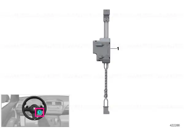 Control unit, steering wheel electronics - BMW Bestseller