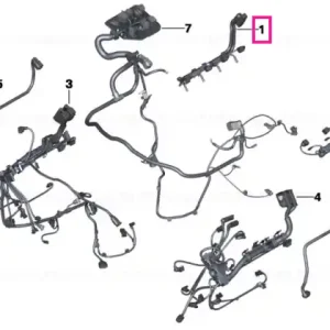 wiring harness, engine ignition module 1- 4 - BMW Discount
