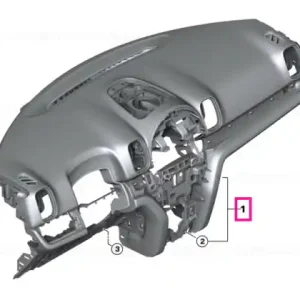 Expediere rapidă Instrument panel, black SCHWARZ - BMW - Mini
