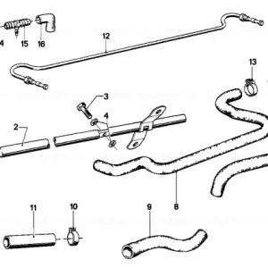 Vent hose - BMW Reducere de preț