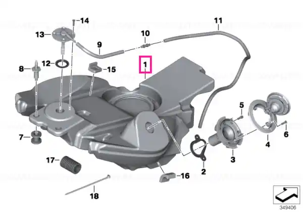 Livrare gratuită Fuel tank - BMW Motorrad
