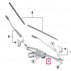 Comandă acum Wiper system, complete - BMW - Mini