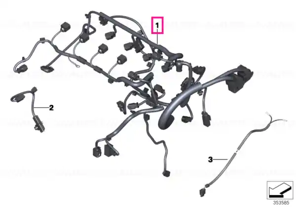 Wiring harness injection valve/ignition - BMW - Mini Ofertă de sezon