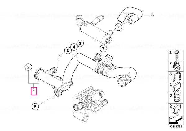 Cumpărături sigure Coolant line - BMW - Mini