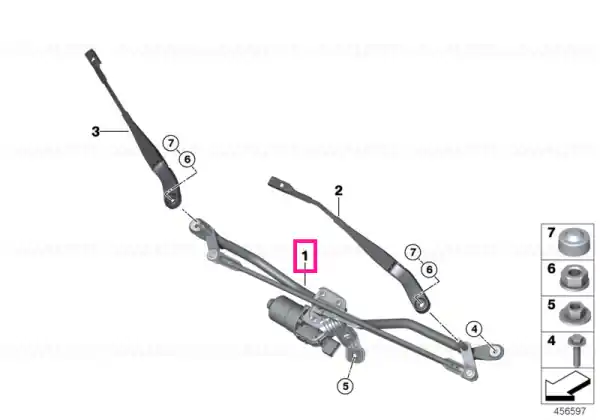 Cumpără acum Wiper system, complete - BMW - Mini
