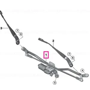 Super ofertă Wiper system, complete - BMW - Mini