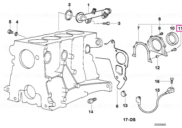 Ieftin Șurub hexagonal cu șaibă M8X32-Z1 - BMW