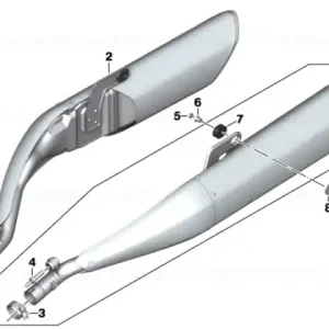 Cumpără acum Rear silencer, left - BMW Motorrad