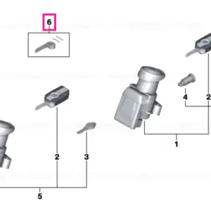 Repair kit key bit KEYLESS RIDE - BMW Motorrad Calitate înaltă