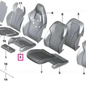 Bestseller Foam section, comfort seat, A/C - BMW
