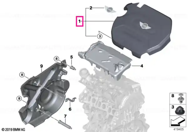 Capac acustic - BMW - Mini Retur gratuit